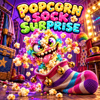 Popcorn Sock Surprise